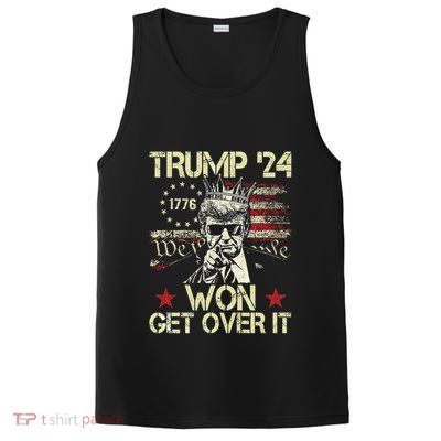 Trump Won Get Over It 2024 PosiCharge Competitor Tank