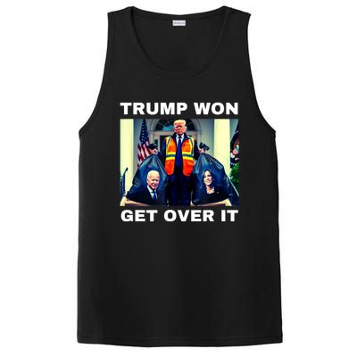 Trump Won Get Over It Maga Won Election 2024 PosiCharge Competitor Tank