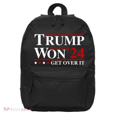 Trump Won Get Over It 16 in Basic Backpack