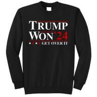 Trump Won Get Over It Tall Sweatshirt