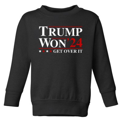 Trump Won Get Over It Toddler Sweatshirt