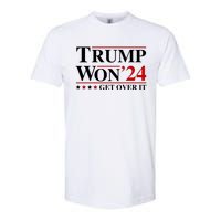 Trump Won Get Over It Softstyle CVC T-Shirt