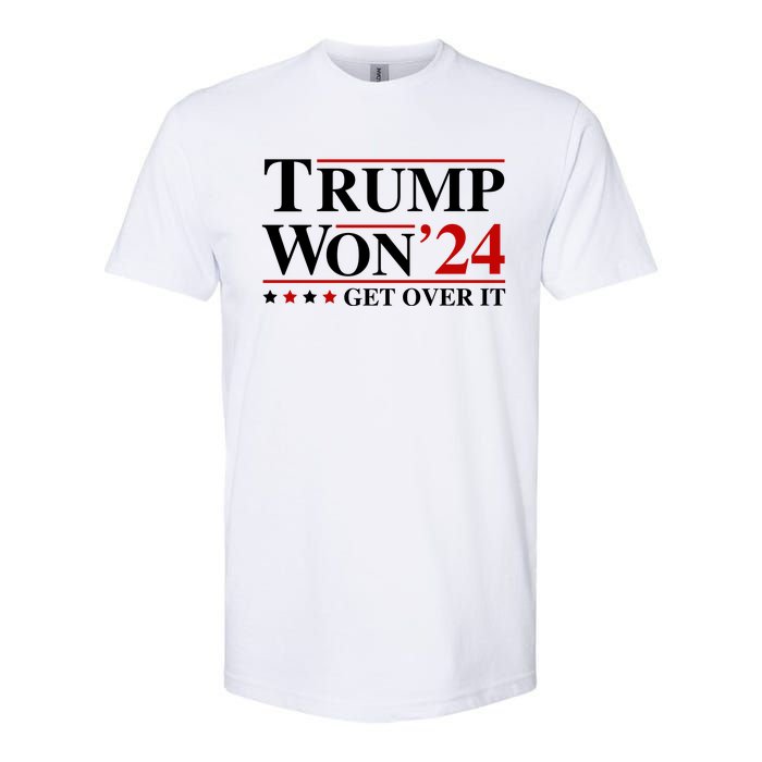 Trump Won Get Over It Softstyle CVC T-Shirt