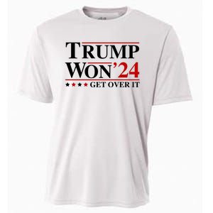 Trump Won Get Over It Cooling Performance Crew T-Shirt