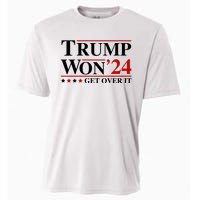 Trump Won Get Over It Cooling Performance Crew T-Shirt