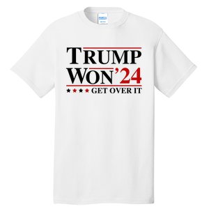 Trump Won Get Over It Tall T-Shirt