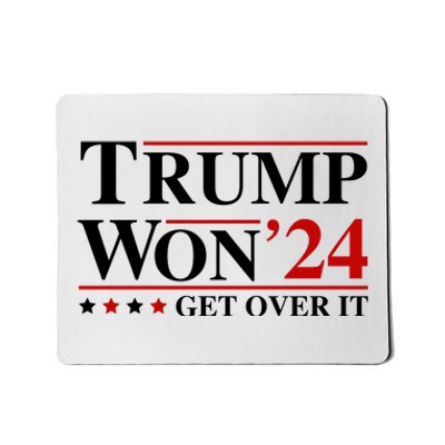 Trump Won Get Over It Mousepad