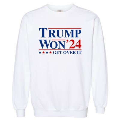 Trump Won Get Over It Garment-Dyed Sweatshirt