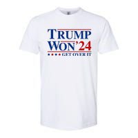 Trump Won Get Over It Softstyle CVC T-Shirt