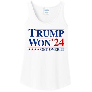 Trump Won Get Over It Ladies Essential Tank