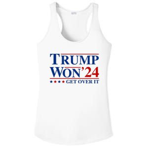 Trump Won Get Over It Ladies PosiCharge Competitor Racerback Tank