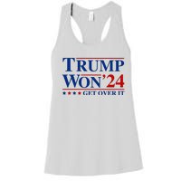 Trump Won Get Over It Women's Racerback Tank