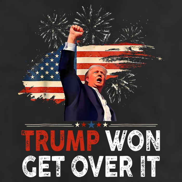 Trump Won Get Over It 2024 Donald Trump Won 2024 11oz C Handle Ceramic Mug