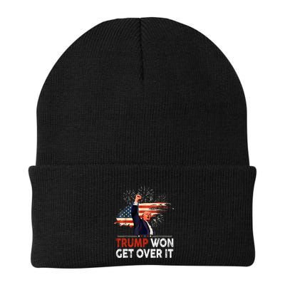 Trump Won Get Over It 2024 Donald Trump Won 2024 Beanie