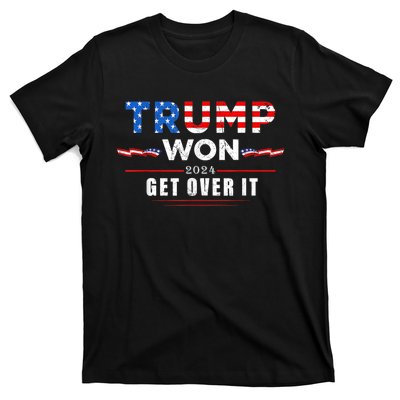 Trump Won Get Over It 2024 T-Shirt