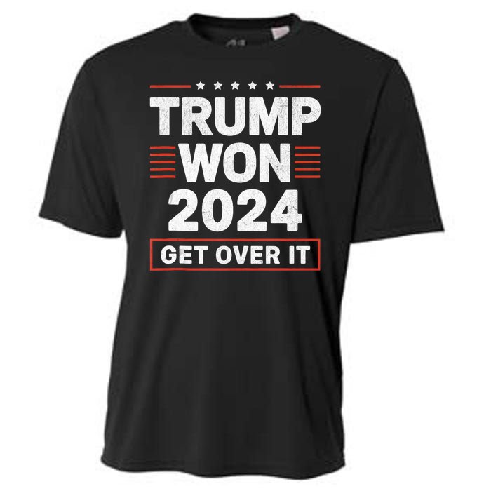 Trump Won Get Over It 2024 Cooling Performance Crew T-Shirt