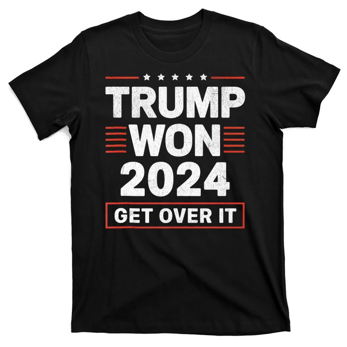 Trump Won Get Over It 2024 T-Shirt