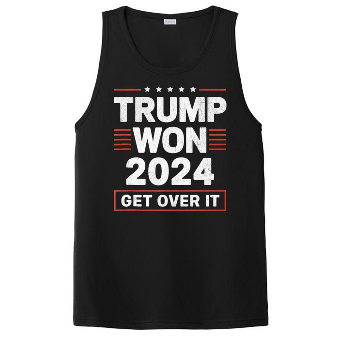 Trump Won Get Over It 2024 PosiCharge Competitor Tank