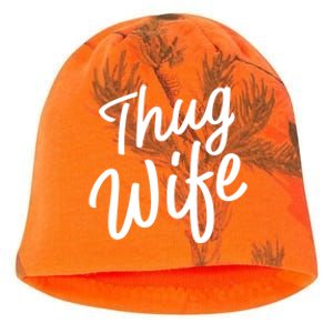 Thug Wife Gift Funny Gift For Wife From Husband Kati - Camo Knit Beanie