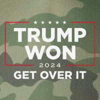 Trump Won Get Over It 2024 Legacy Tie Dye Trucker Hat