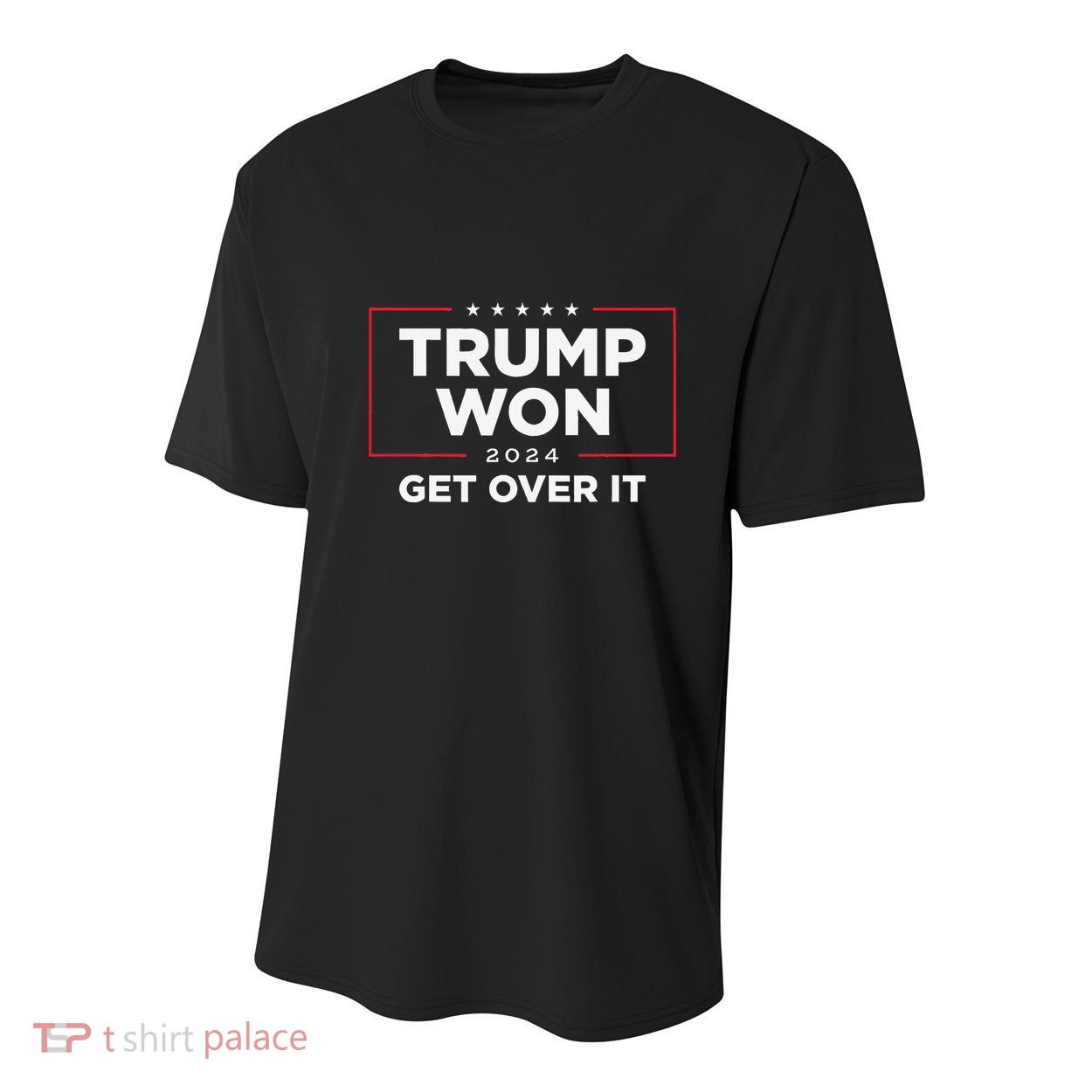 Trump Won Get Over It 2024 Youth Performance Sprint T-Shirt