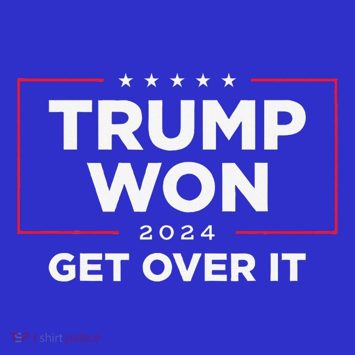 Trump Won Get Over It 2024 Baby Bodysuit