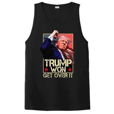 Trump Won Get Over It 2024 PosiCharge Competitor Tank