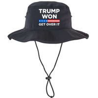 Trump Won Get Over It 2024 Donald Trump Won 2024 Legacy Cool Fit Booney Bucket Hat