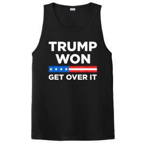 Trump Won Get Over It 2024 Donald Trump Won 2024 PosiCharge Competitor Tank