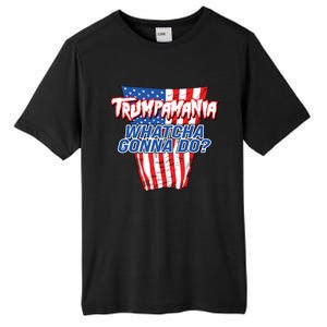 Trumpamania Whatcha Gonna Do Trump 2024 Election Vote Usa Tall Fusion ChromaSoft Performance T-Shirt