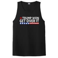 Trump Won Get Over It 2024 Flag Usa PosiCharge Competitor Tank