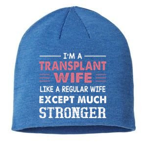 Transplant Wife Gift For Wife Sustainable Beanie