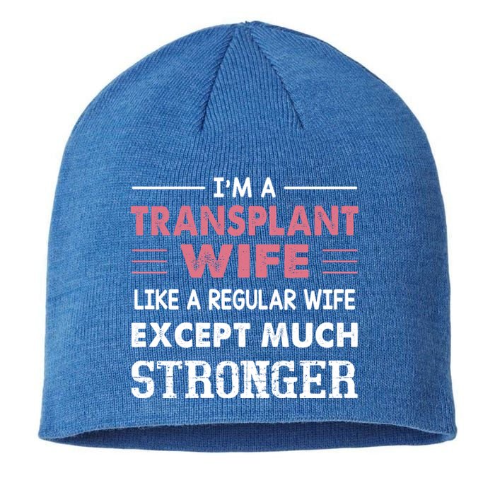 Transplant Wife Gift For Wife Sustainable Beanie