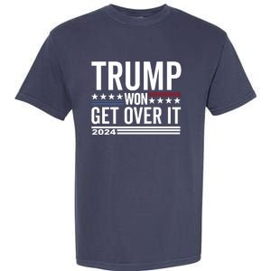 Trump Won Get Over It 2024 Garment-Dyed Heavyweight T-Shirt