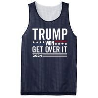 Trump Won Get Over It 2024 Mesh Reversible Basketball Jersey Tank