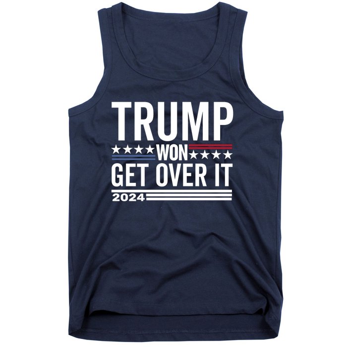 Trump Won Get Over It 2024 Tank Top