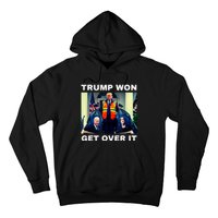 Trump Won Get Over It Maga Won Election 2024 Hoodie