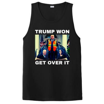 Trump Won Get Over It Maga Won Election 2024 PosiCharge Competitor Tank