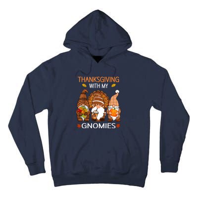 Thanksgiving Women Gnome Fall Leopard Turkey Tall Hoodie