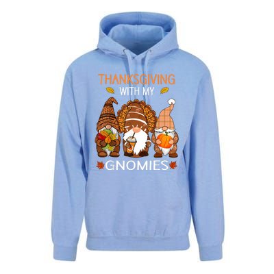 Thanksgiving Women Gnome Fall Leopard Turkey Unisex Surf Hoodie