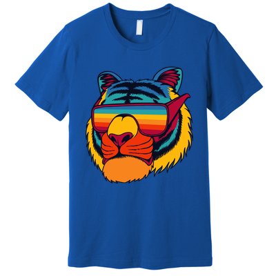 Tiger With Glasses Premium T-Shirt