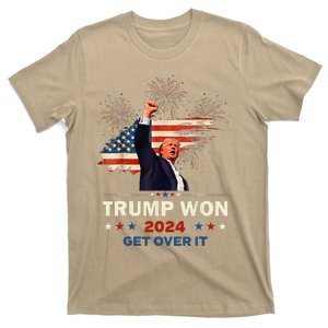 Trump Won Get Over It 2024 T-Shirt