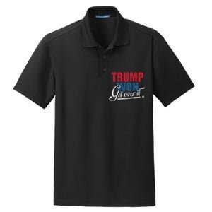 Trump Won Get Over It 2024 Election Inauguration Dry Zone Grid Polo