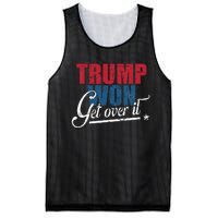 Trump Won Get Over It 2024 Election Inauguration Mesh Reversible Basketball Jersey Tank