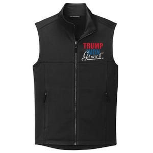 Trump Won Get Over It 2024 Election Inauguration Collective Smooth Fleece Vest