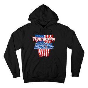 Trumpamania Whatcha Gonna Do Trump 2024 Election Vote Usa Hoodie