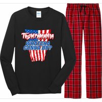 Trumpamania Whatcha Gonna Do Trump 2024 Election Vote Usa Long Sleeve Pajama Set