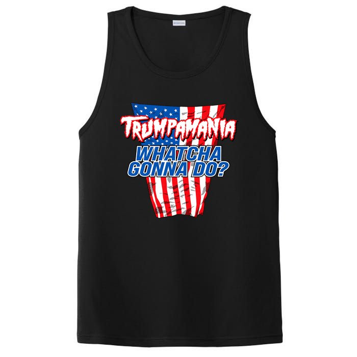 Trumpamania Whatcha Gonna Do Trump 2024 Election Vote Usa PosiCharge Competitor Tank