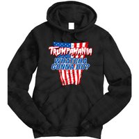 Trumpamania Whatcha Gonna Do Trump 2024 Election Vote Usa Tie Dye Hoodie