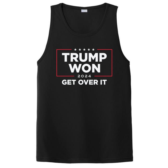 Trump Won Get Over It 2024 PosiCharge Competitor Tank